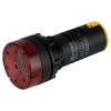 Europa Components RAD22SM4P 22mm LED Buzzer Red 230V AC