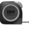 Profesjonalna miara stalowa samozwijalna BMI VARIO 2 m nierdzewna