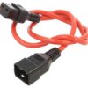 Kabel Iec C19 Żeński, Iec C20 Męski 1M Z Blokadą Iec Lock...