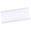 Spelsberg 79901201 Cover strips for unused slots grey 108mm 6 units