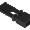 Miniaturowe gniazdo izolowane, Żeński, Prosty, Czarny, typ: Zamknięta góra, uchwyt do wyciągania, 2-pinowe raster: