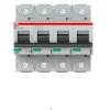 Wyłącznik nadprądowy MCB, Typ C, 4-biegunowy, 50A, 690V, ABB, S804N
