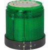 Lighting element, Ø 75 mm, green, 240 VAC, IK07/IP44, 46-580.1H22