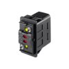 Marquardt 3250.0298 LED Rocker Switch 10A 12V DC IP66/67 DPDT Latch Green/Red