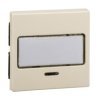 MERTEN SYSTEM M Klawisz z polem opisowym i lampką sygnalizacyjną kremowy MTN434744 SCHNEIDER ELECTRIC