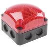Sygnalizator 115 → 230 V ac Podwójny błysk Czerwony Montaż powierzchniowy, montaż ścienny LED