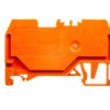 Złączka Szynowa 2-Przewodowa 1,5Mm2 Pomarańczowa 279-902