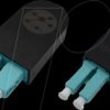 R166031 Cable tester accessories, multi-mode LC and SC fibre-optic loopb
