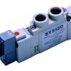 Pneumatyczne zawory elektromagnetyczne SMC 5/2 24V dc 5/2 portowy