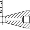 Solder nozzle, round shape, Ø 1.3 mm, N61-09