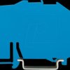 783-321 Busbar support, snap-on to TS 35, 1.5 mm thick, blue