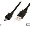 Kabel Połączeniowy Miniusb 2.0 /Canon/ Typ Usb A/Miniusb B(5Pinów), M/M...
