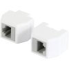 Allnet 193972 ALL-RJ45-Magnet RJ45 Coupling PoE Capable 10GBit White