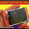 Wyświetlacz LCD TFT 2,8cala 240x320 sterownik ILI9341