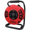 Faithfull Power Plus XP06-E1 Open Cable Reel 240V 40m 13A 4 Socket 1.25mm Cable