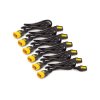 APC AP8702S-WW Power Cord Kit (6 ea), Locking, C13 to C14, 0.6m