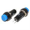 Przełącznik okrągły PBS-11A niebieski OFF-ON 250VAC/2A
