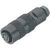 Binder 09-0114-25-05 Female 4-6mm 5 Pin Cable Mount Screw with Solder Terminal