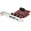 StarTech.com PEXUSB312A1C1H 5-Port USB PCIe Card - 10Gbps USB 3.1 Gen 2 PCIe Ca