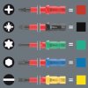 Kraftform Kompakt VDE 16 extra slim 1 Tool Finder, 16 części, WERA 05006608001