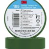 Taśma izolacyjna 15mm x 10m PVC Temflex 165 zielona 7100184726 /100szt./