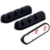 TruComponents 41232 Cable mount Self-adhesive Ø6mm Blk 3pcs