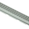 Female connector, type F, 48 pole, z-b-d, pitch 5.08 mm, solder pin, straight, 09062486834222