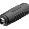 Adapter gniazdo / gniazdo; 2,1mm; zasilające DC; 5,5mm; DCA-001; proste; wtykany; plastik; RoHS