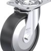 Blickle 952304 L-PP 125KA-FA Rolka obrotowa z blachy stalowej Średnica koła: 125 mm Maksymalne obciążenie: 200 kg 1 szt.