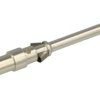 Terminal męski; Han D; 09150006105; 1 tor; metal; proste; na przewód; zaciskany; 10A; srebrny; srebrzone; 0,75mm2; IP65; Harting