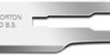 Scalpel blade, for 3/5A SM/7 SM, BW 6.8 mm, L 40 mm, 313ST SM