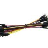 1 Pin Female-Male Jumper Wire 125mm (50pcs pack)