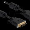 83110 Cable DVI 24+1 plug > DVI plug 24+5, 1 m