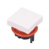 AB6Q-BK2-W White Square Button for A6 Series Switch IP65 IDEC