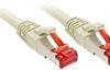 kabel LAN LINDY 47854, 1 szt., RJ45, CAT 6, S/FTP, 5.00 m, szary