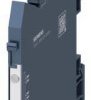 Przekaźnik sprzęgający wyjściowy wtykany przekaźnik 24V AC/DC styk 1 CO szer 6,2mm prąd term. 6A przełącznik R-0-A 3RQ4128-2AB30