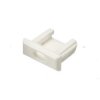 Zaślepka miniLUX biała z otworem
