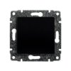 VENA Łącznik pojedynczy z klawiszem bez ramki 16AX250V czarny mat 510911