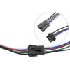 Złącze JST SM 5-pin 2,54mm (wtyczka+gniazdo z przewodami 10cm)