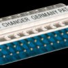 12032005 Gender changer, adapter, DB25, male/male