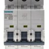 Wyłącznik nadprądowy MCB, Typ D, 3-biegunowy, 6A, 400V, na szynę DIN, Siemens, 5SY4