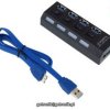 HUB rozdzielacz USB 3.0 port x4 aktywny