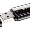 Pendrive USB 2.0 Transcend JetFlash 350, 4 GB, czarny, otwierany