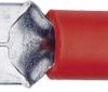 Wtyk płaski 392805S, częściowa izolacja PCW, 4.8x0.5 mm, 0.5-1.0 mm2, czerwony