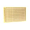 Płytka uniwersalna 12 x 18 cm, jednostronna, raster 2,54 mm, żółta, PU17