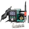 Stacja lutownicza gorące powietrze + kolbowa Yihua 995D+-I 810W 100-480°C pamięć