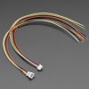 1.25mm Pitch 4-pin Cable Matching Pair - 40cm long (Molex PicoBlade Compatible)