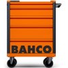 Wózek na narzędzia, na kółkach, 5-szufladowa, 782 x 510 x 952mm, materiał: Lita stal, Bahco