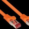 8060-050O Patch cable Cat.6, S/FTP PiMF, 250 MHz, orange, 5m