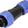 Złącze IP68 serii SP13 Weipu SP1310 / P 4 I, 1 szt.